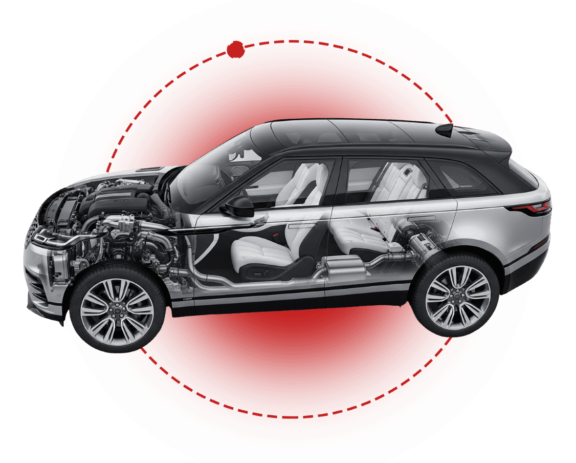 Reliable car service illustration