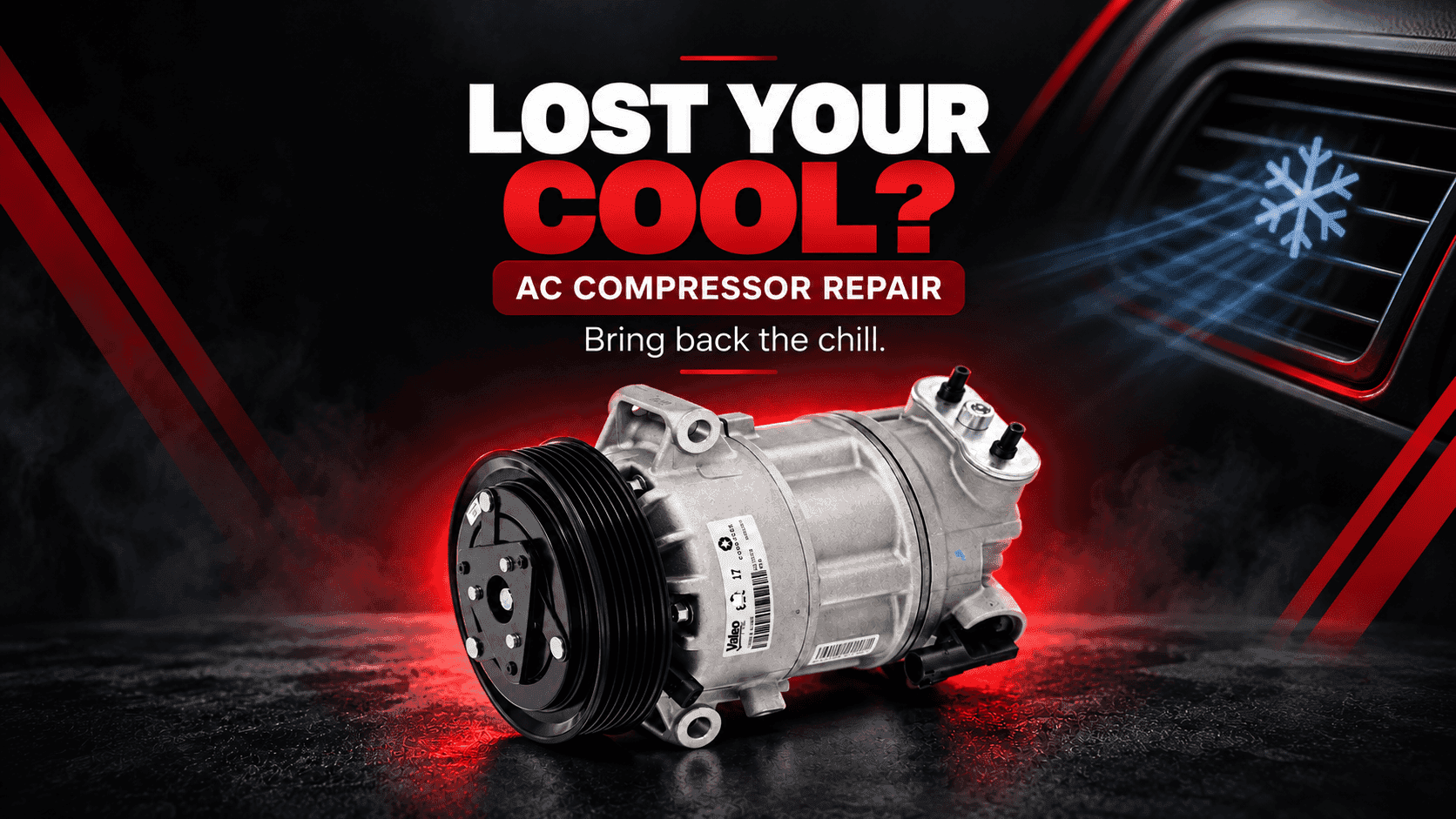 AC Compressor Repair & Replacement — GT Auto Centre Dubai